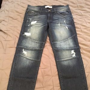 KanCan Moto Skinny Jeans